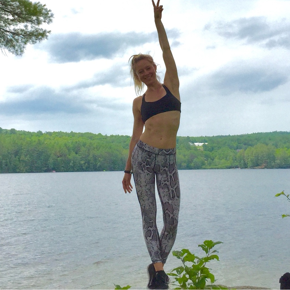 HPE snakeskin legging - XS